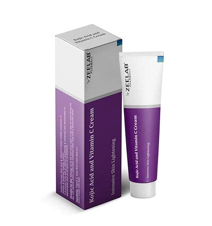 Zeelab Kojic Acid 2% and Vitamin C Cream – Advanced Formula for ...
