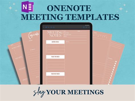 Image result for OneNote Meeting Notes
