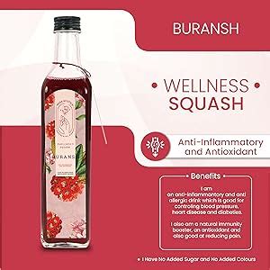 ROSA MYSTICA wellness Premium Buransh (Rhododendron) Squash and Juice ...