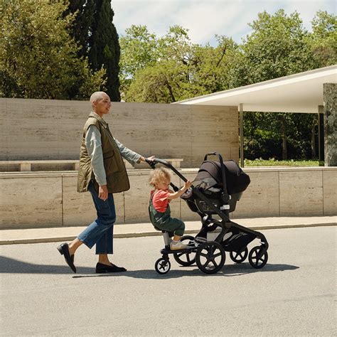 Bugaboo Butterfly 2 travel pram forest green sun canopy, forest green ...