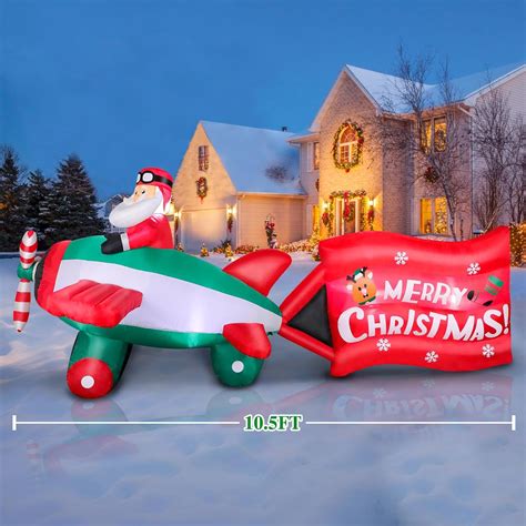 Omdekor 10.5 FT Christmas Inflatables Santa Claus on India | Ubuy