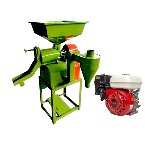 Heavy Duty 6N50 Mini Rice Mill Machine with 7.5 HP Engine — Machine Point