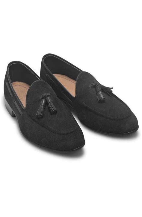 Kori Original Leather Formal Dress Shoes Men Black Loafer – Prime ...
