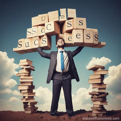 Visual Representation of Personal Success | Stable Diffusion Online