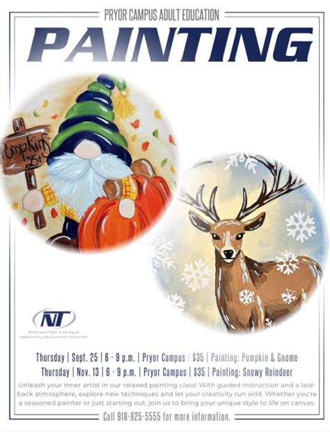Painting Class at Northeast Tech in Pryor!, Northeast Technology Center ...