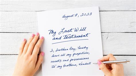 Tennessee Handwritten Will at Loretta Cyr blog