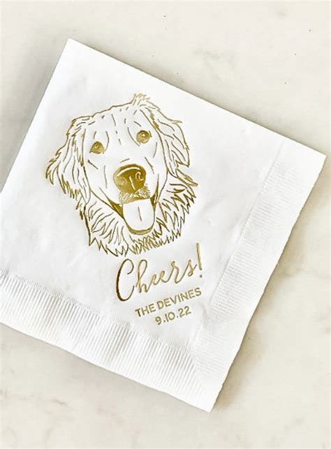 Cocktail Napkin Wedding at Fernando Smith blog