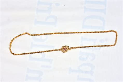 22K Gold Plated Traditional South Indian Temple Jewellery Necklace Set ...