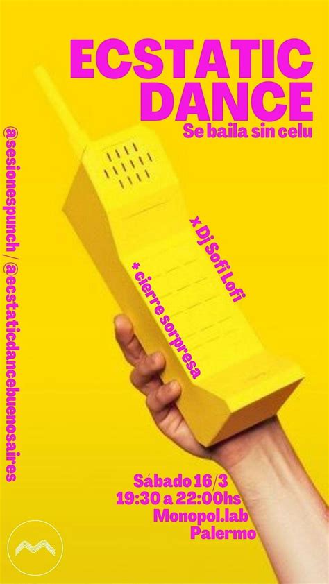 ECSTATIC DANCE x DJ Sofi Lofi + cierre sorpresa en MONOPOL.LAB/ Palermo ...