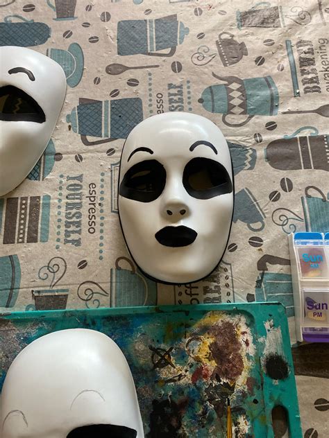 Masky Marble Hornets Mask