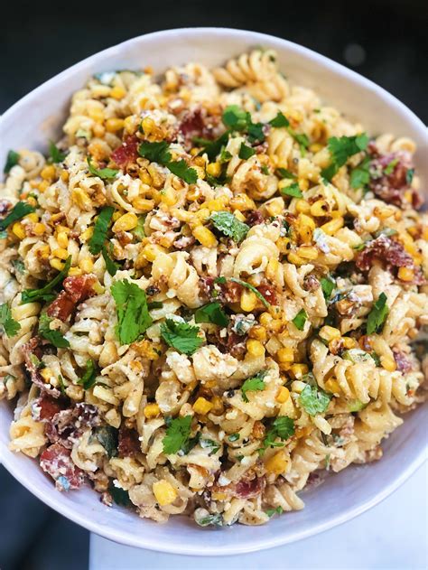 Elote (Mexican Street Corn) Pasta Salad – Rockin Meals