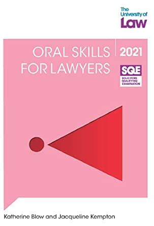 Buy SQE - Oral Skills For Lawyers (SQE2) Book Online at Low Prices in ...