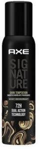 AXE Signature Dark Temptation Dark Chocolate, No GAS Deodorant Spray ...
