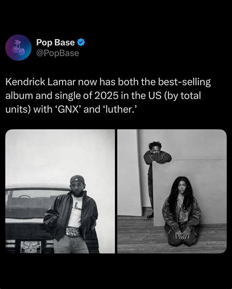 HotNewHipHop® | #KendrickLamar's "GNX" is now the best-selling album in ...