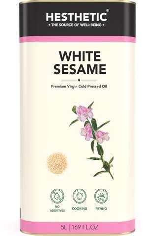 Gulab Sesame Oil For Cooking Oil - 1lt Pack Of 2 | Cold Pressed Sesame ...