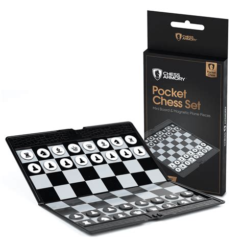 Chess Armory Pocket Chess Set - Portable Mini Chess India | Ubuy