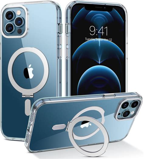 DUEDUE Magnetic Case for iPhone 12 Pro Max Compatible with MagSafe ...