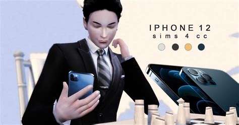 Rezultat imagine pentru Sims 4 iPhone 12 Mod