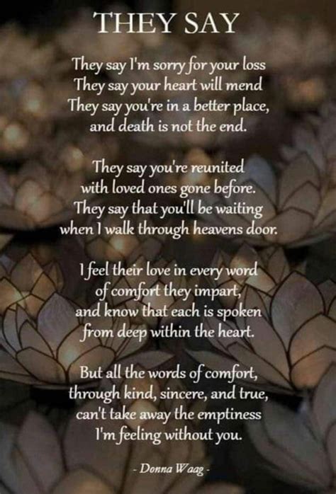 Missing Someone In Heaven Poems