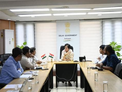 Atishi reviews Delhi's monsoon preparedness, directs officials to ...