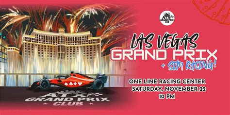 Post-Sim Racing Adventure: Las Vegas GP Watch Party (Presented by ATX ...