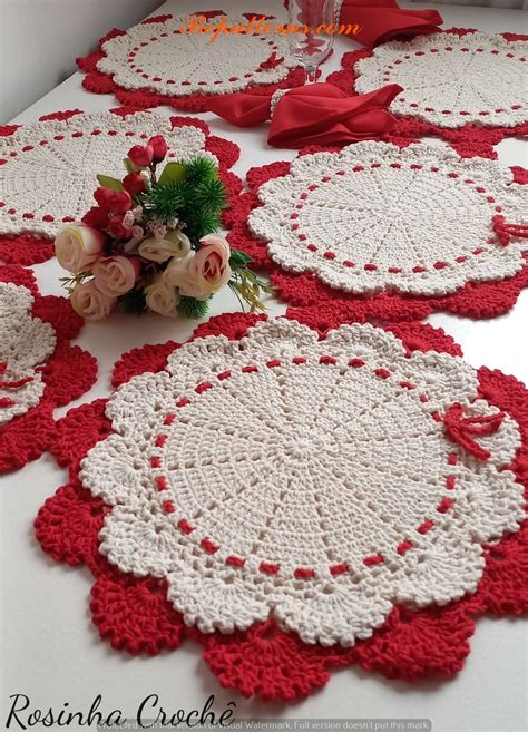 Image result for Free Crochet Tablecloth Patterns Rectangular