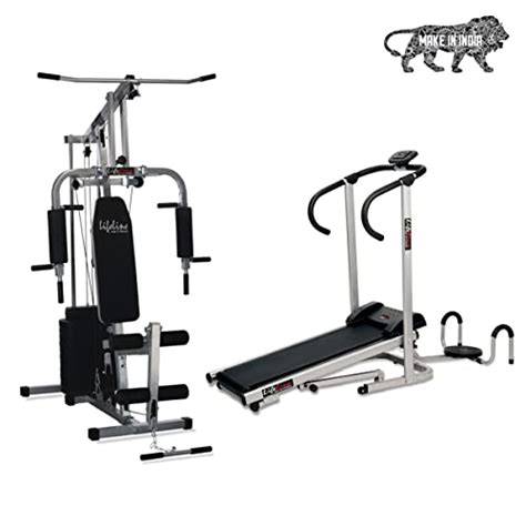 Lifeline Fitness HG-002 Multi Home Gym Multiple Muscle Workout Machine ...