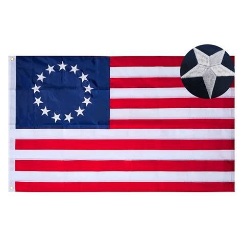 Usa Flag With Thirteen Stars The American Flag Waves 50 Stars Thirteen