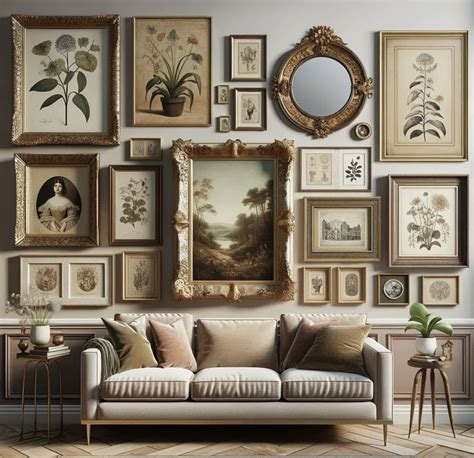 Vintage gallery wall set of 13 mega bundle eclectic gallery set modern ...