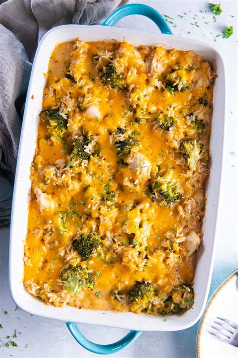 Chicken Broccoli Rice Casserole - Kristine's Kitchen