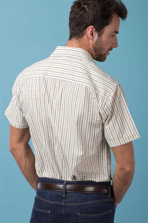 Mens Short Sleeved Check Shirts UK | Checked Shirts | Rydale