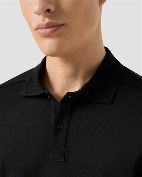 Interlock Knit Polo Sweater - Eton