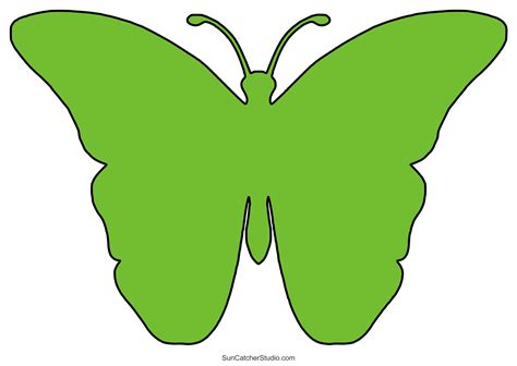 Butterfly Cut Out Clip Art Easy Paper Craft Butterfly Art | Hymns And