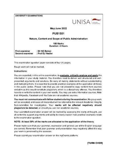 Image result for Public Administration 1501 Module