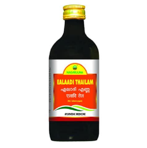 Nagarjuna Ayurveda Ealaadi Thailam|Get Healthy Skin