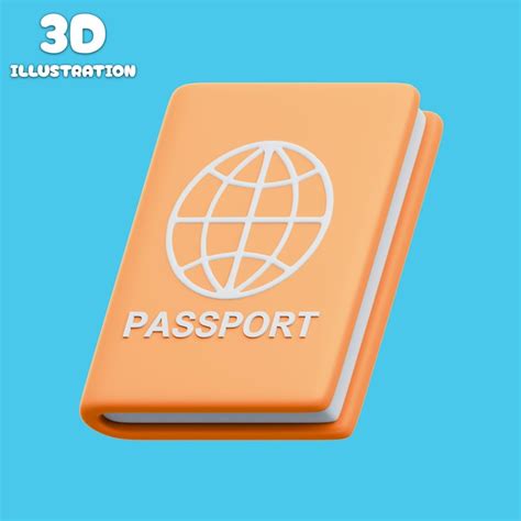 Passport 3d Images - Free Download on Freepik