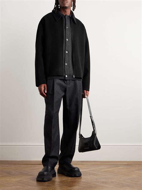 ACNE STUDIOS Doverio Wool-Flannel Jacket for Men | MR PORTER