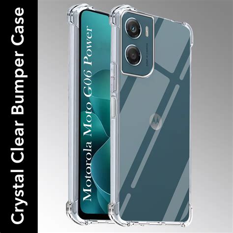 For Motorola Moto G06 Power Back Cover Shockproof Crystal-Clear (Drop ...