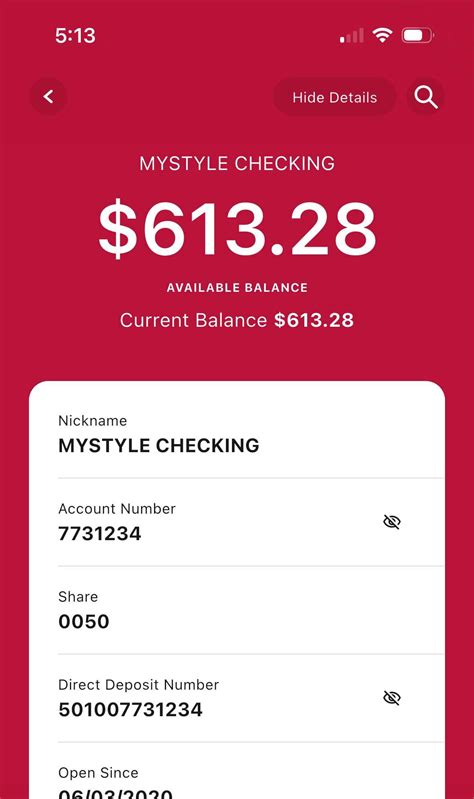 How can I see my account number?