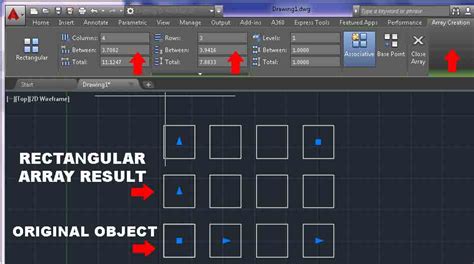 CAD Array 的图像结果