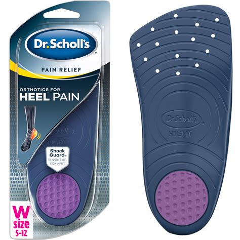 Dr. Scholl’s Heel Pain Relief Orthotic Foam Inserts Women shoe size (5 ...