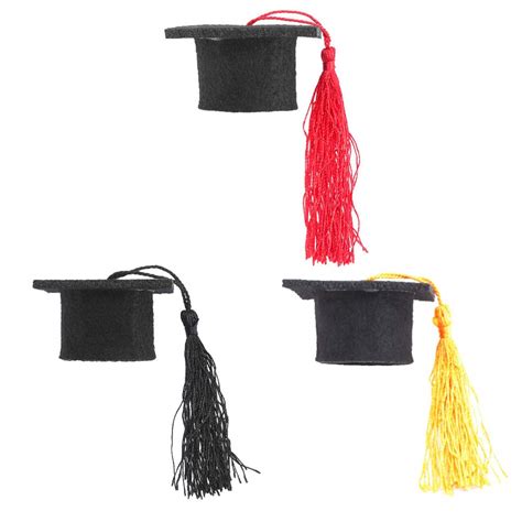 Buy Wine Stopper 3pcs Graduation Cap Bottle Toppers Wine Bottle ...