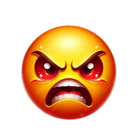 Red Eye Angry Emoji, Angry, Emoji, Red Eye PNG Transparent Image and ...