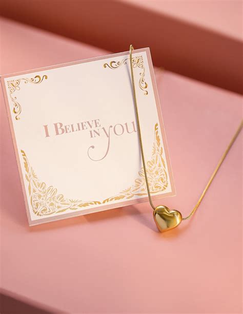 Clean Heart Gold Plated Pendant Necklace – Rubans