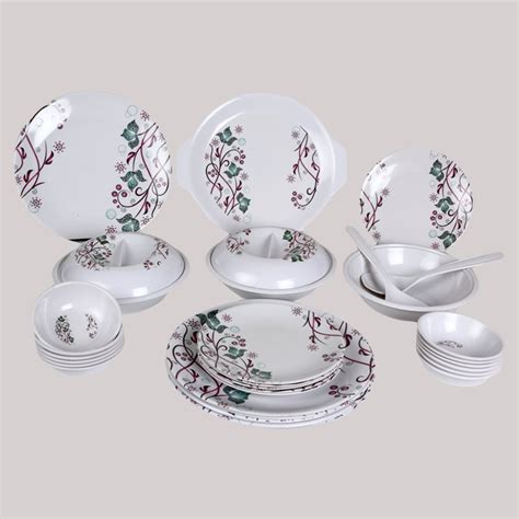 Eagleware Melamine Dinner Set (Pack of 32) : Amazon.in: Home & Kitchen