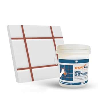 KRIOK Premium Epoxy Grout - Durable, Stain Free Tile Grout | Solid ...