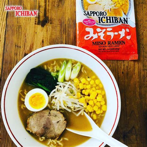 [SAPPORO ICHIBAN] Miso Flavor Ramen Noodles, No. 1 Tasting Japanese ...