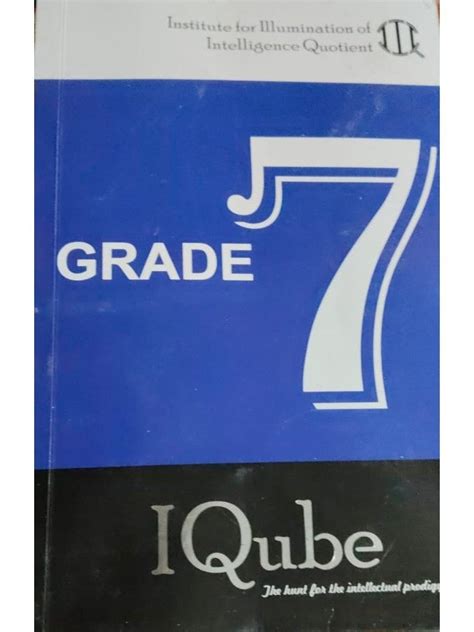 Grade 7 IQUBE – Inspire Bookspace