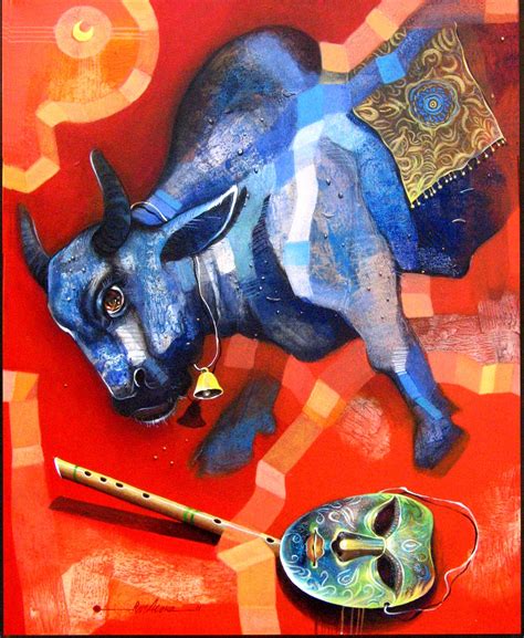 Captivating Works By Aloke Roy • Indian Art • indianartideas.in Blog