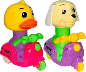 Wishmaster Pack Of 2 Small Size Press & Go Friction Toy For 1 , 2 , 3 ...